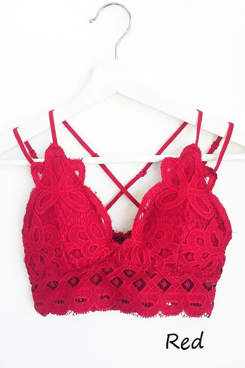 Anemone Crochet Lace Bralette FT0918