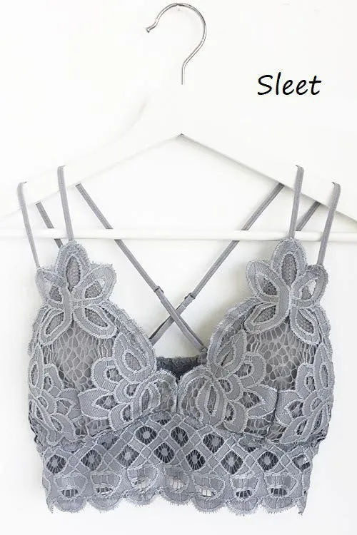 Anemone Crochet Lace Bralette FT0918