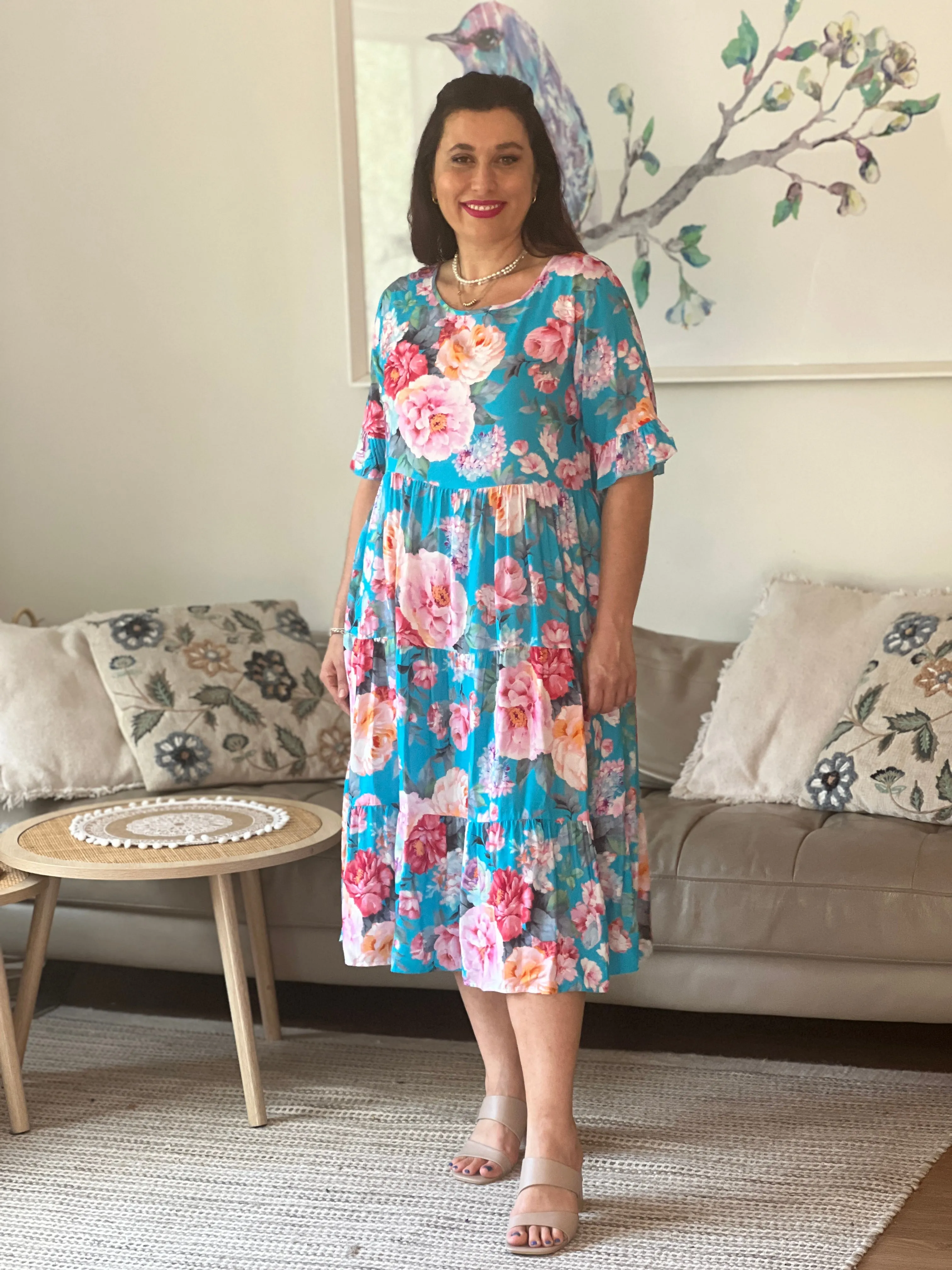 Annie Arctic Blossom Dress