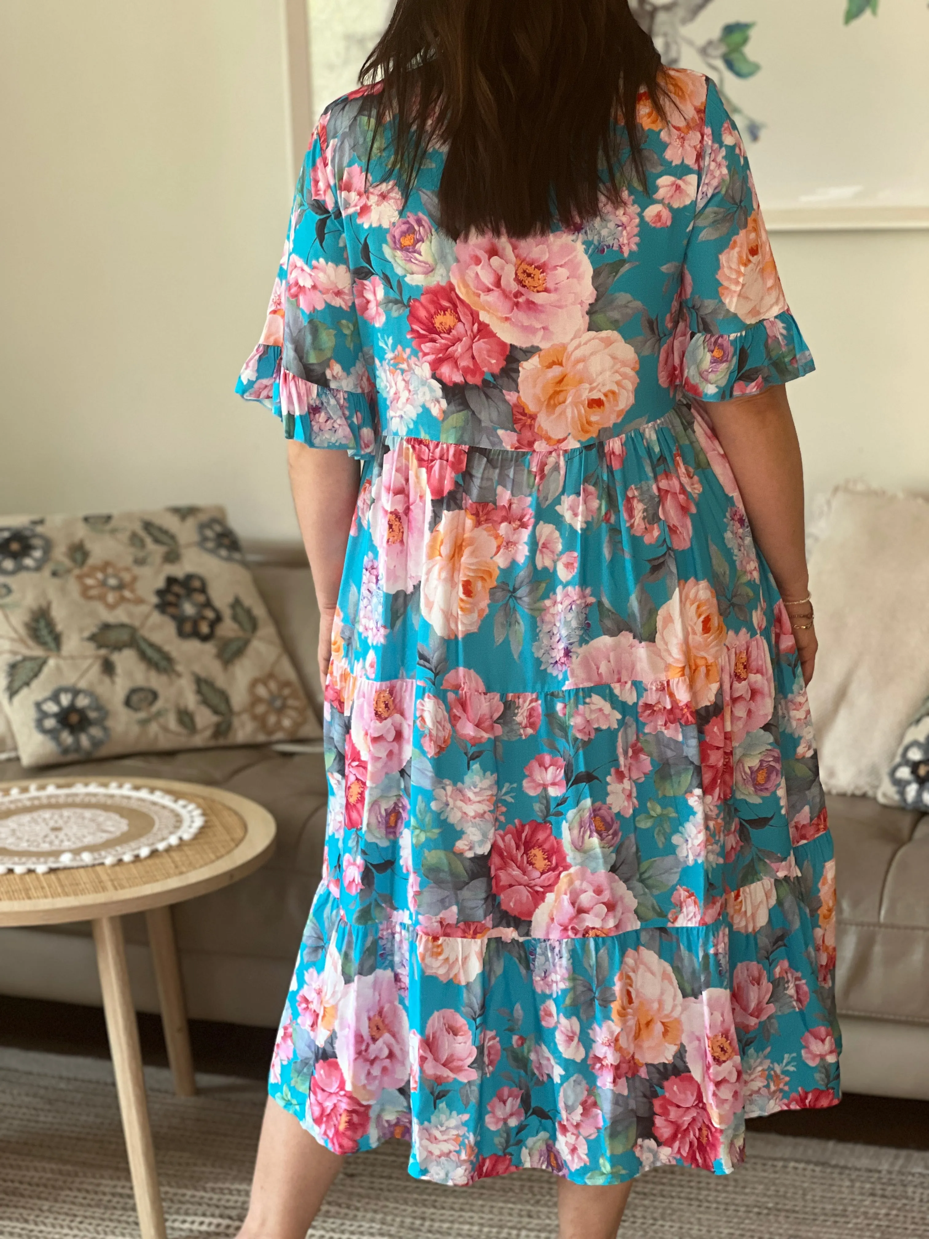 Annie Arctic Blossom Dress