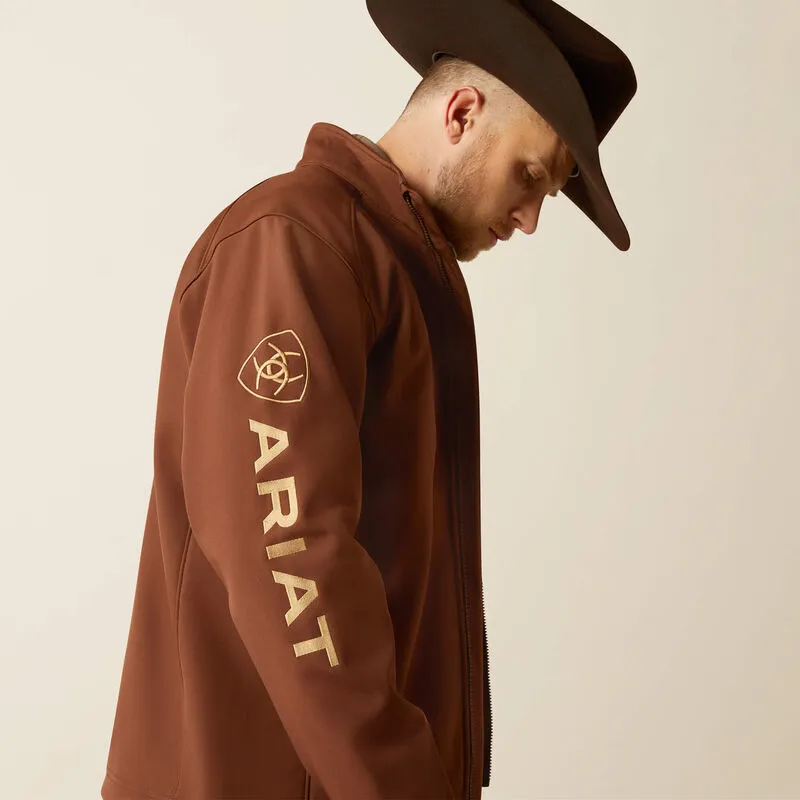 Ariat Men’s Logo 2.0 Softshell Jacket - Potting Soil