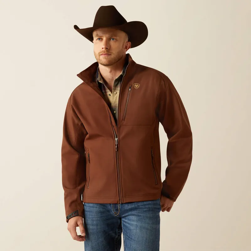 Ariat Men’s Logo 2.0 Softshell Jacket - Potting Soil