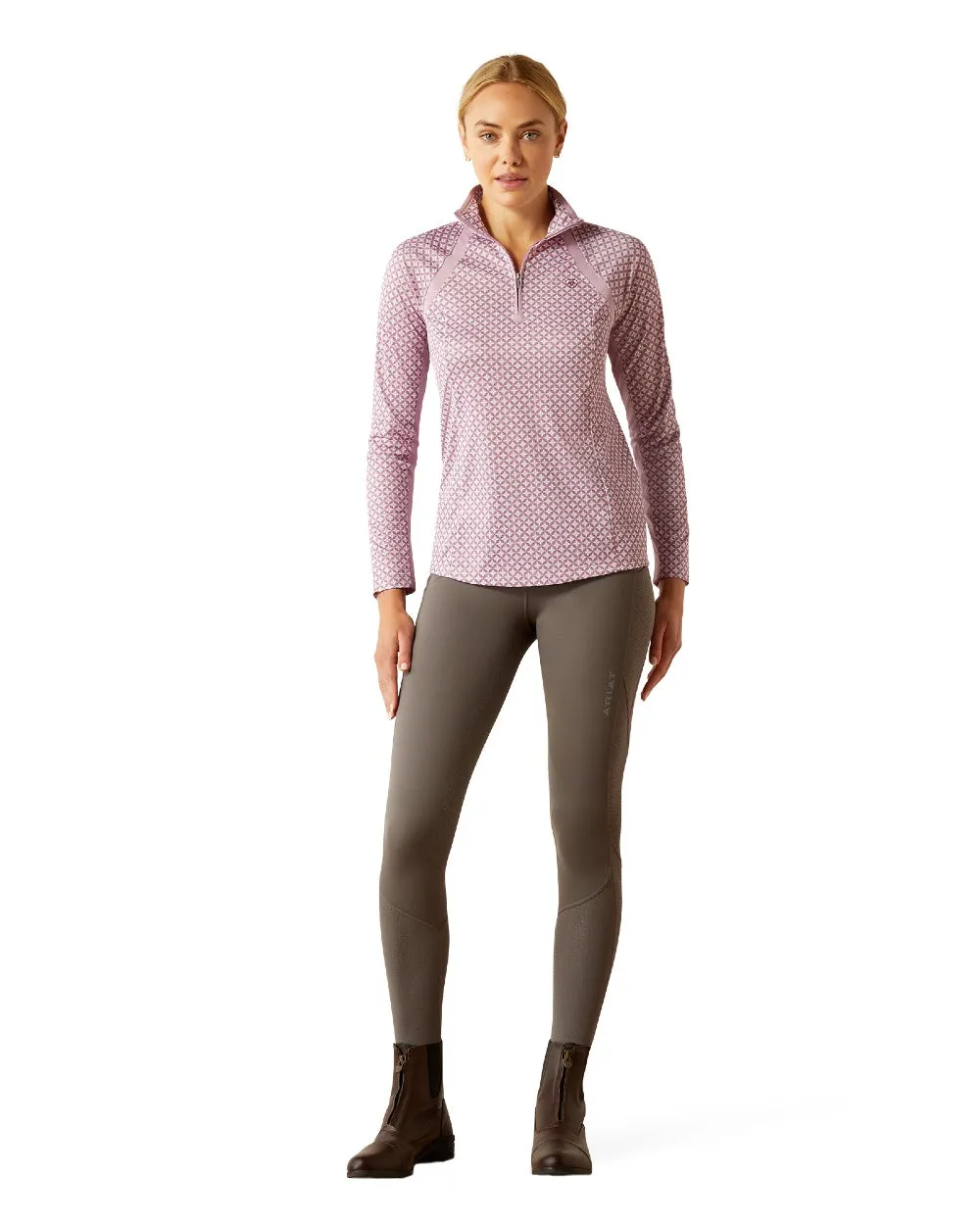 Ariat Womens Sunstopper 3.0 Quarter Zip Baselayer