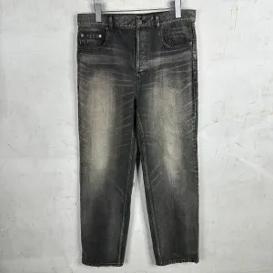 Balenciaga Straight Stone Wash Jeans