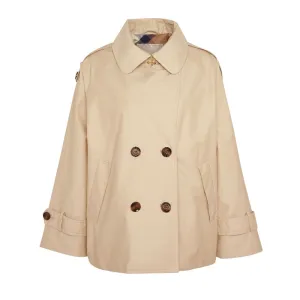 Barbour Annie Showerproof Ladies Jacket - Safari/Primrose Hessian