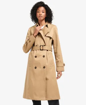 BARBOUR Greta Trench Coat STONE