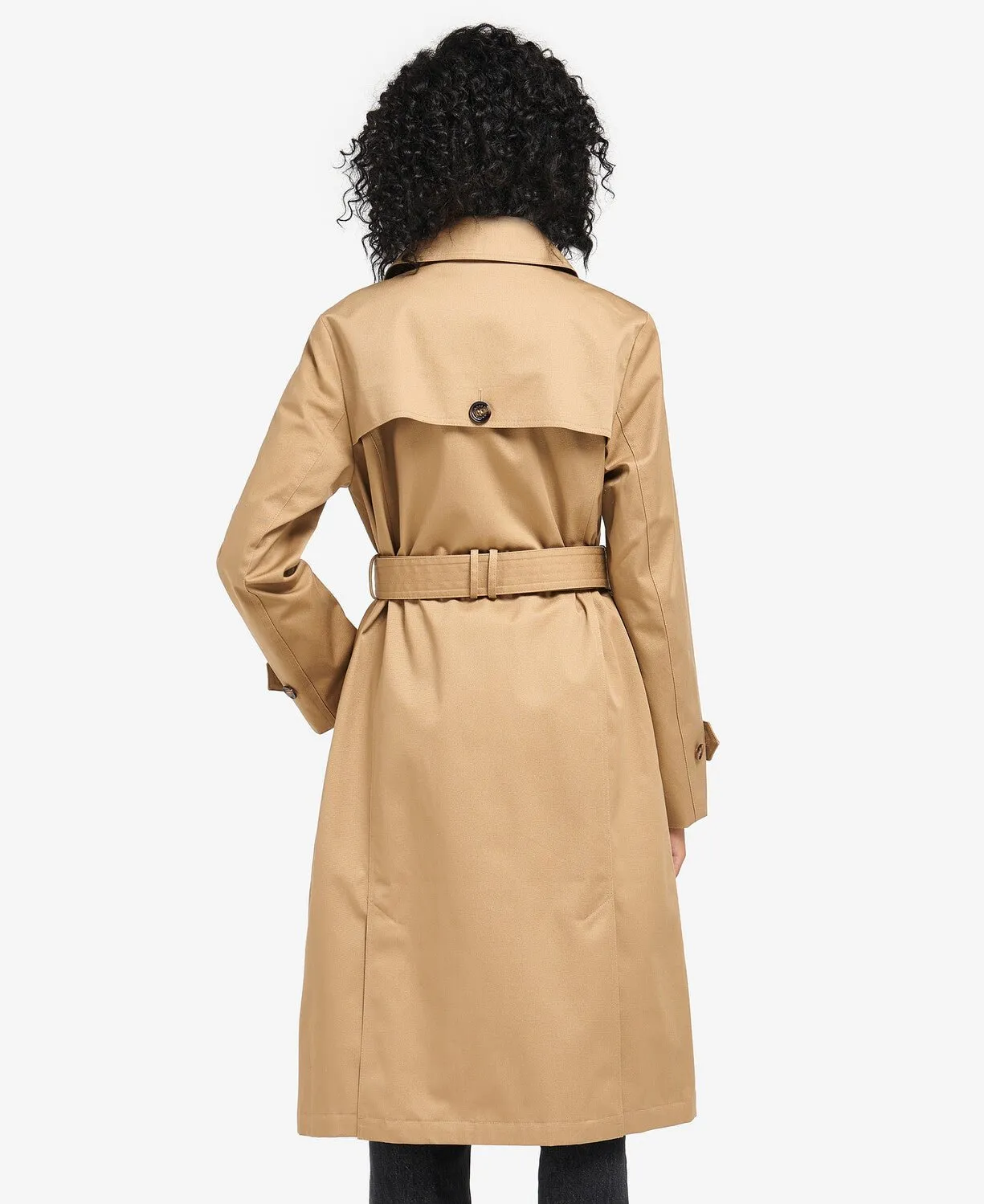 BARBOUR Greta Trench Coat STONE