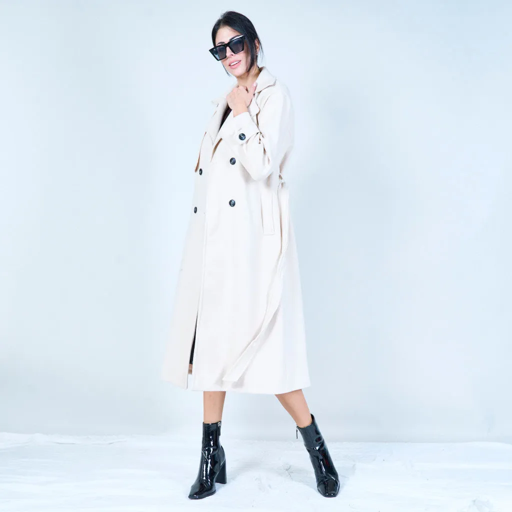 Belted trench coat wholesale