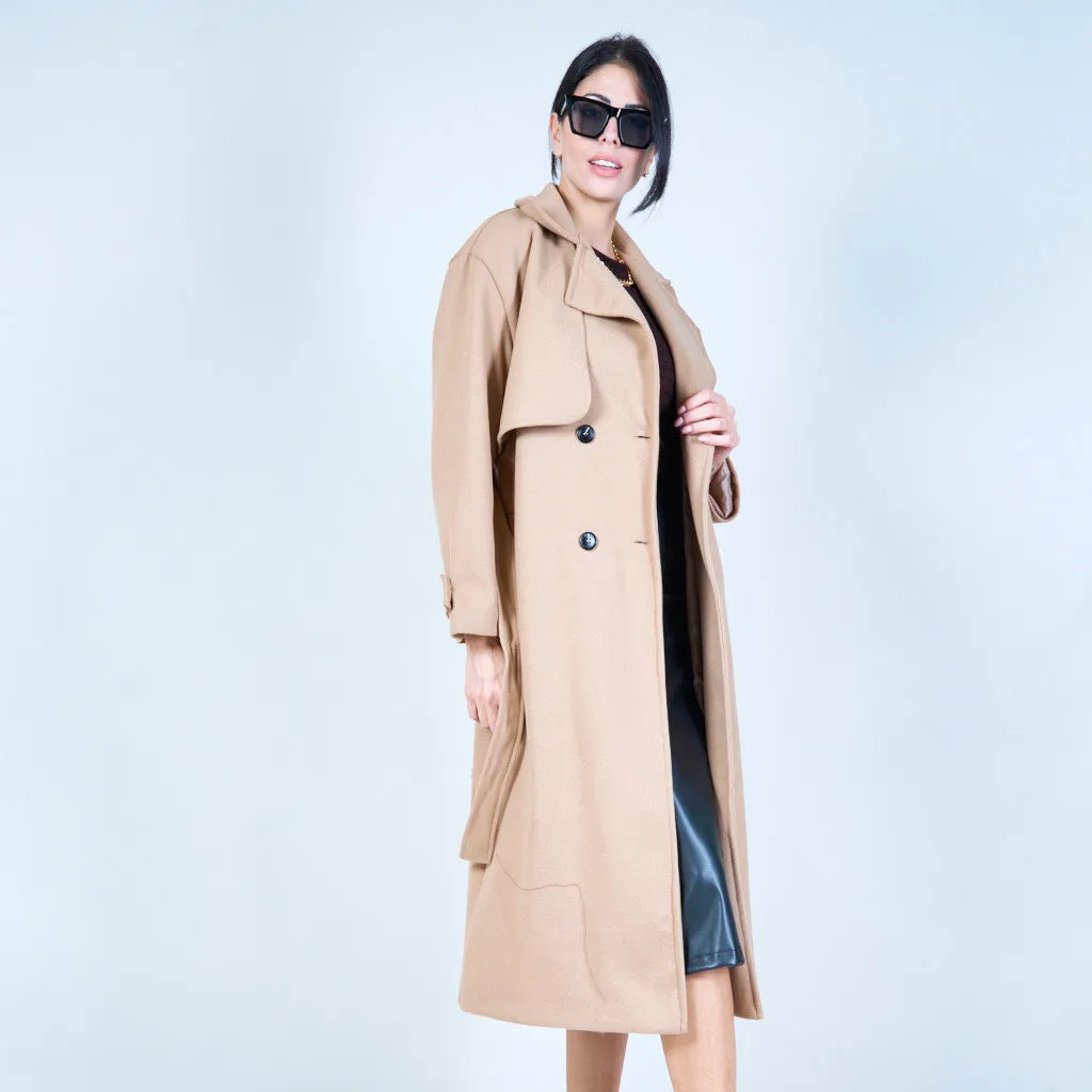 Belted trench coat wholesale