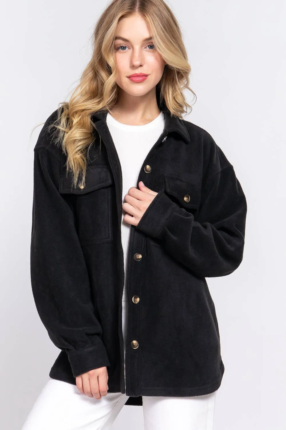 Black Fleece Shacket