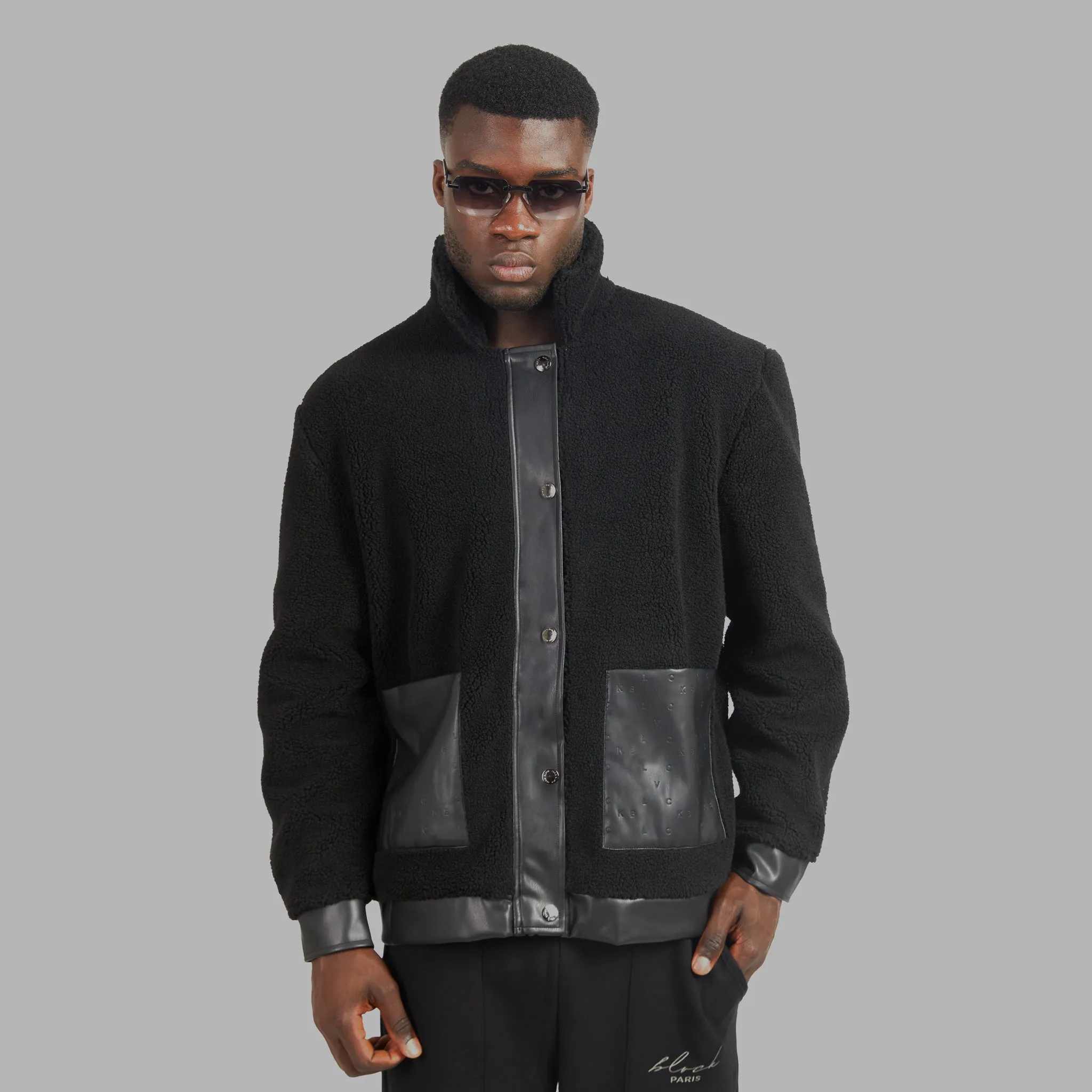 Blvck Shearling Jacket