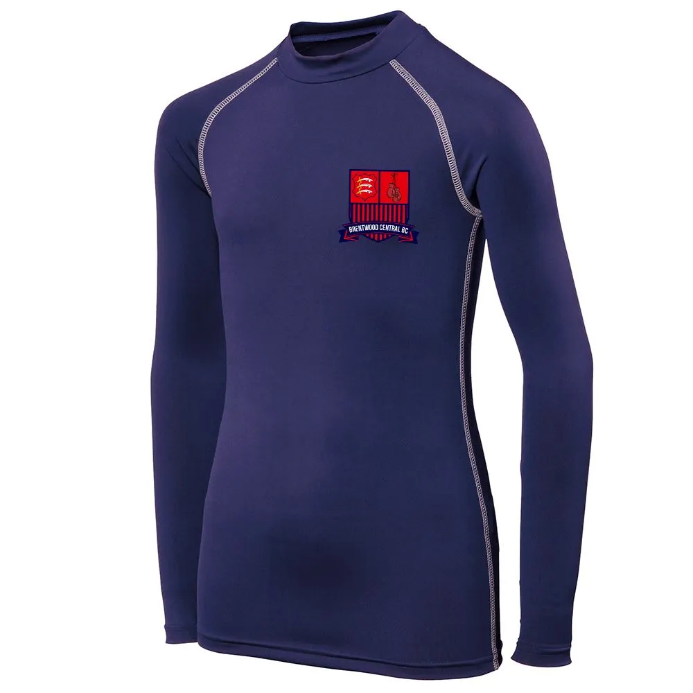 Brentwood Central Boxing Club Kids L/S Printed Base Layer