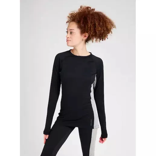 Burton Womens Midweight X Base Layer Crewneck-Black  3XL