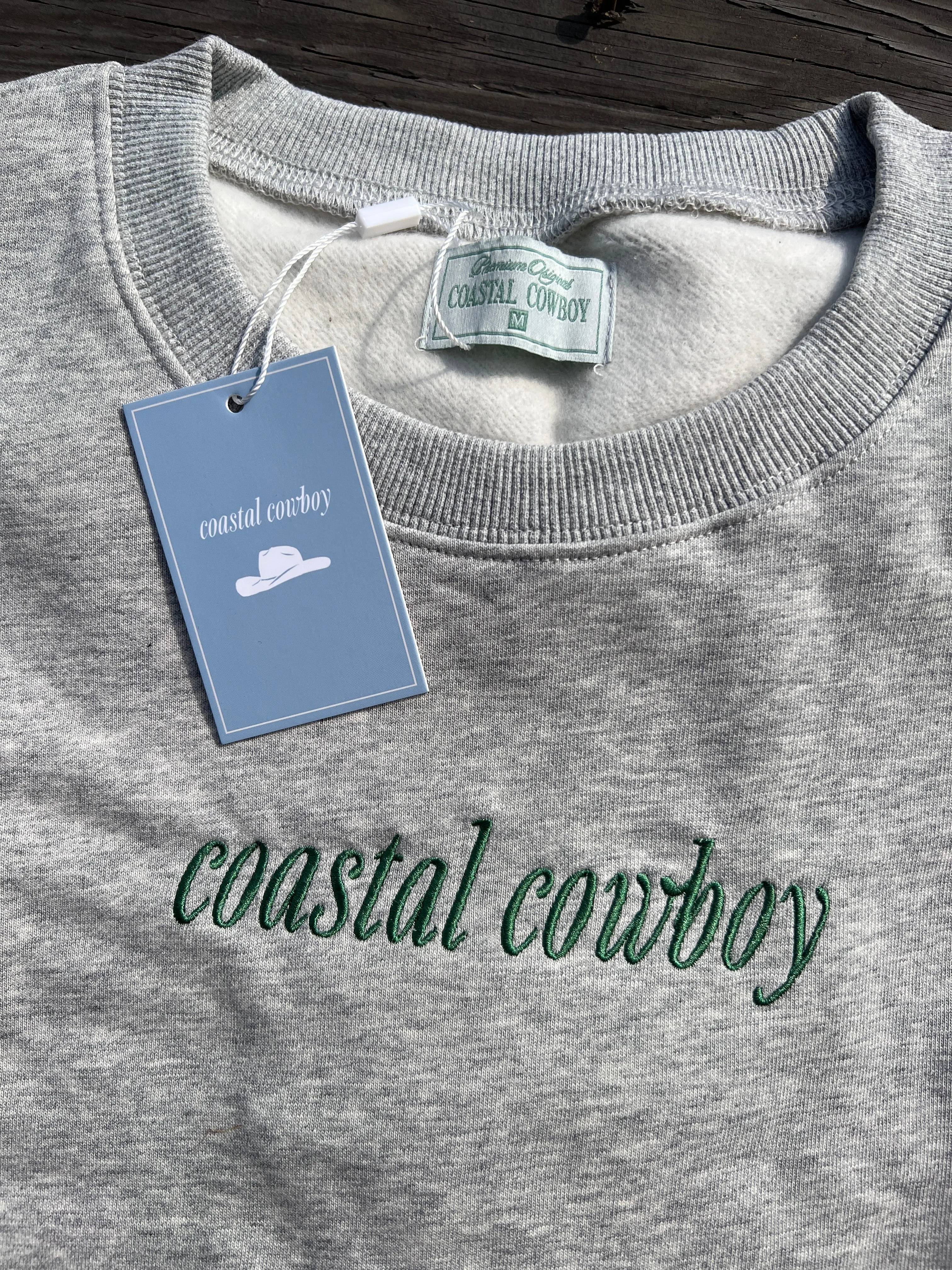 Camp Coastal Cowboy Crewneck