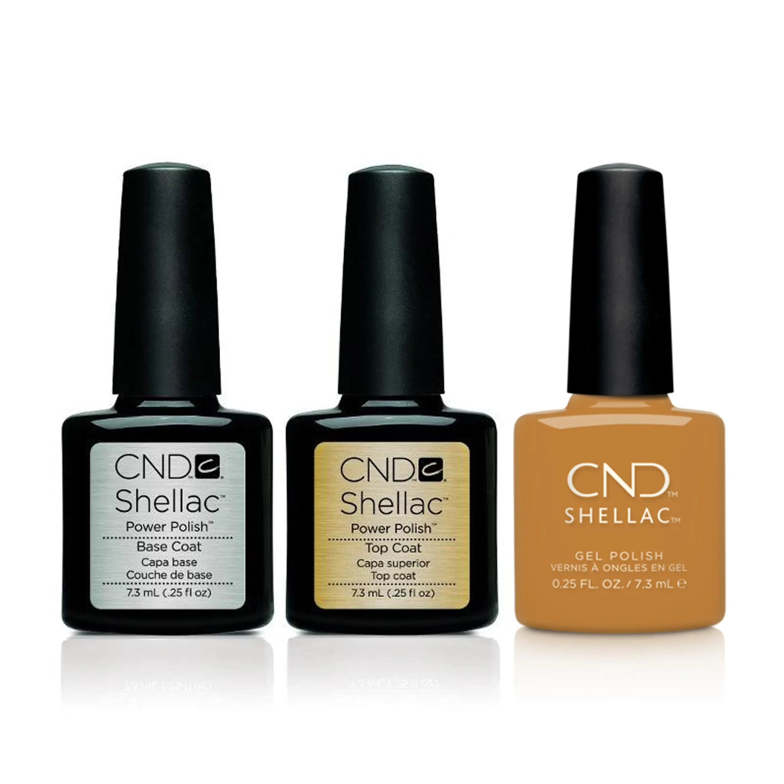 CND - Shellac Combo - Base, Top & Candlelight