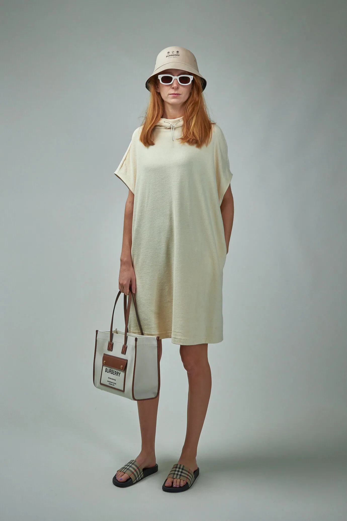 Cotton Towelling Dress