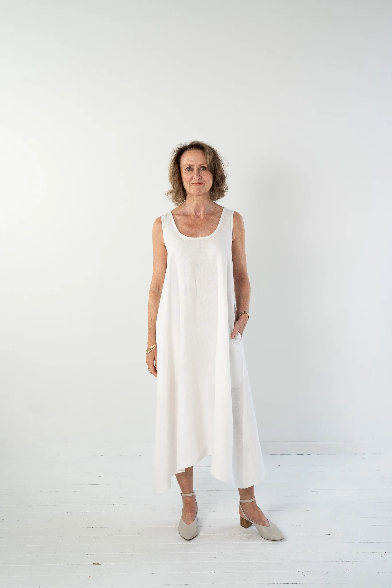 Danni Slip Dress | White