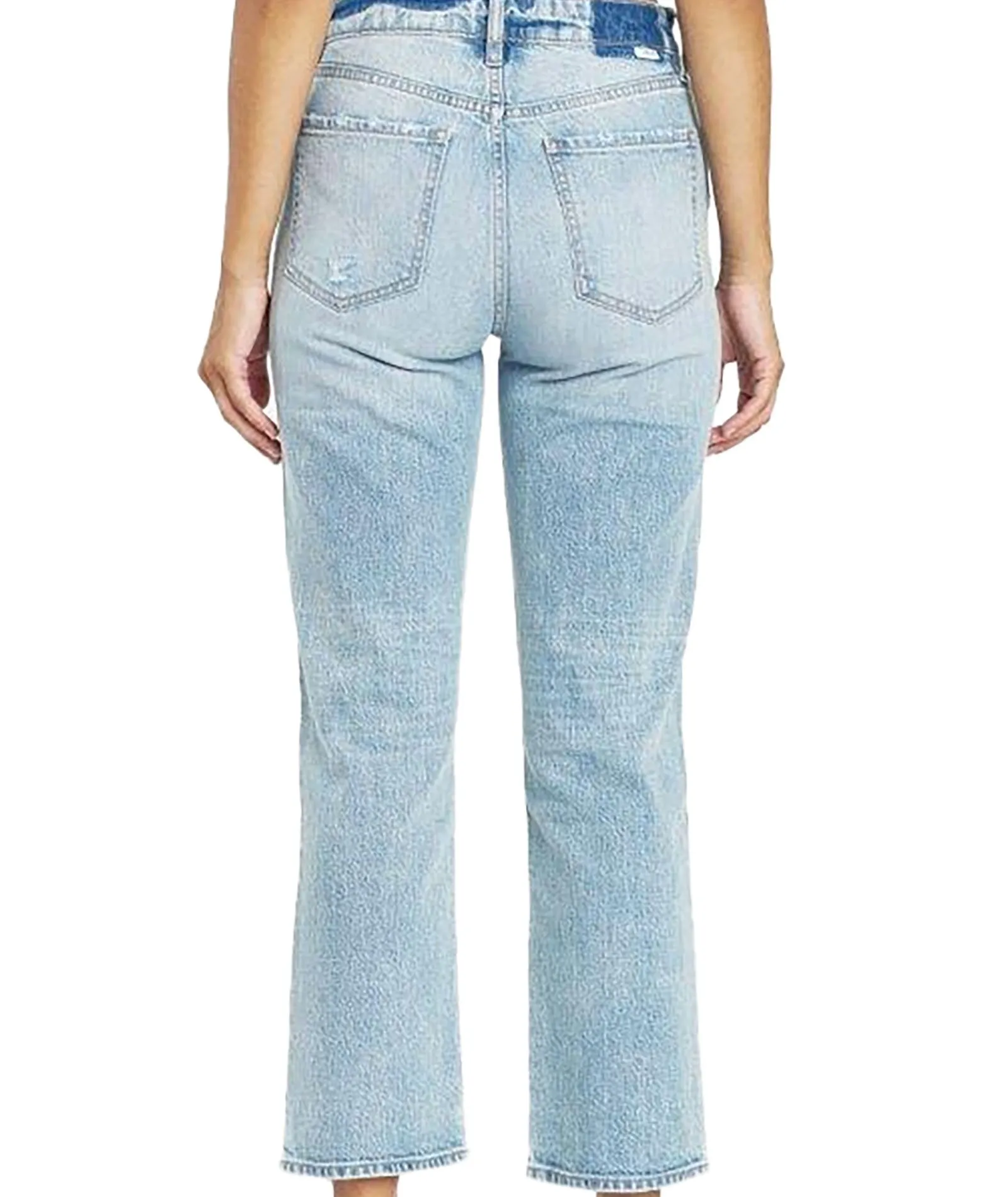 Daze Women Straight Up High Rise Straight Jeans High Key