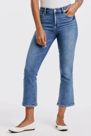 Dear John Jeanne Super High Rise Cropped Flare Jeans in Wexford