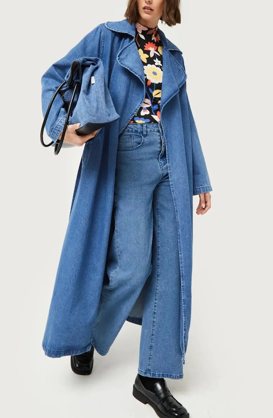 Denim Trench