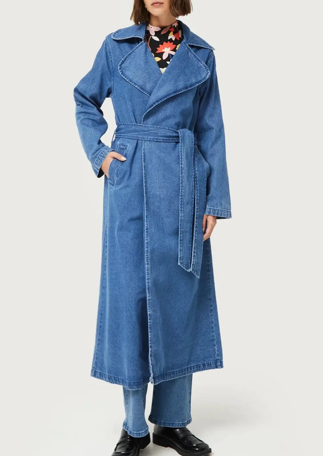 Denim Trench