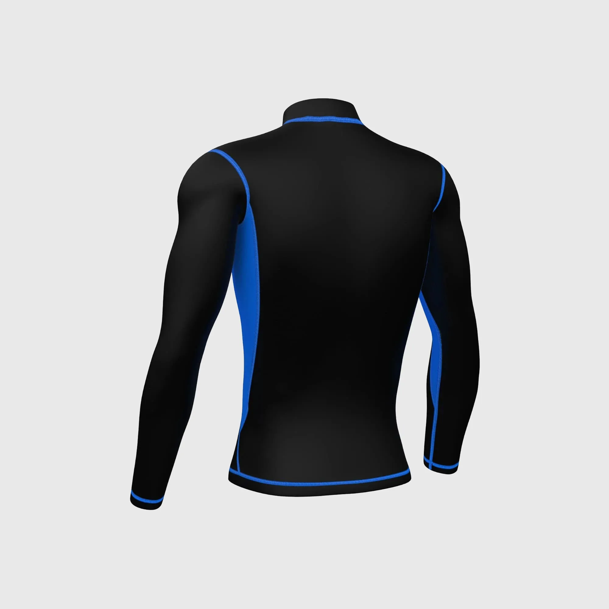 Fdx Inorex Blue Men's & Boy's Winter Cycling Compression Top