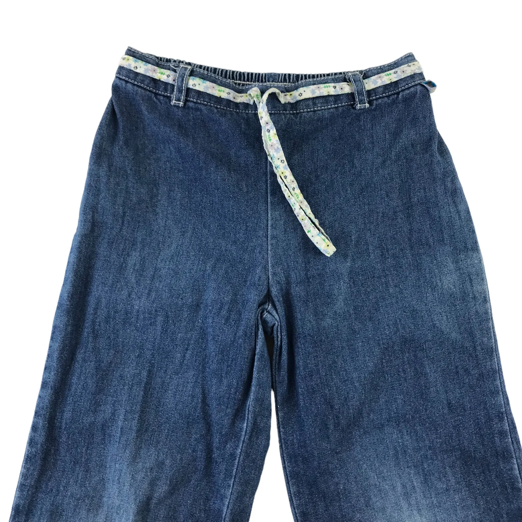 Gymboree jeans 6 years blue lightweight denim summery cotton trousers