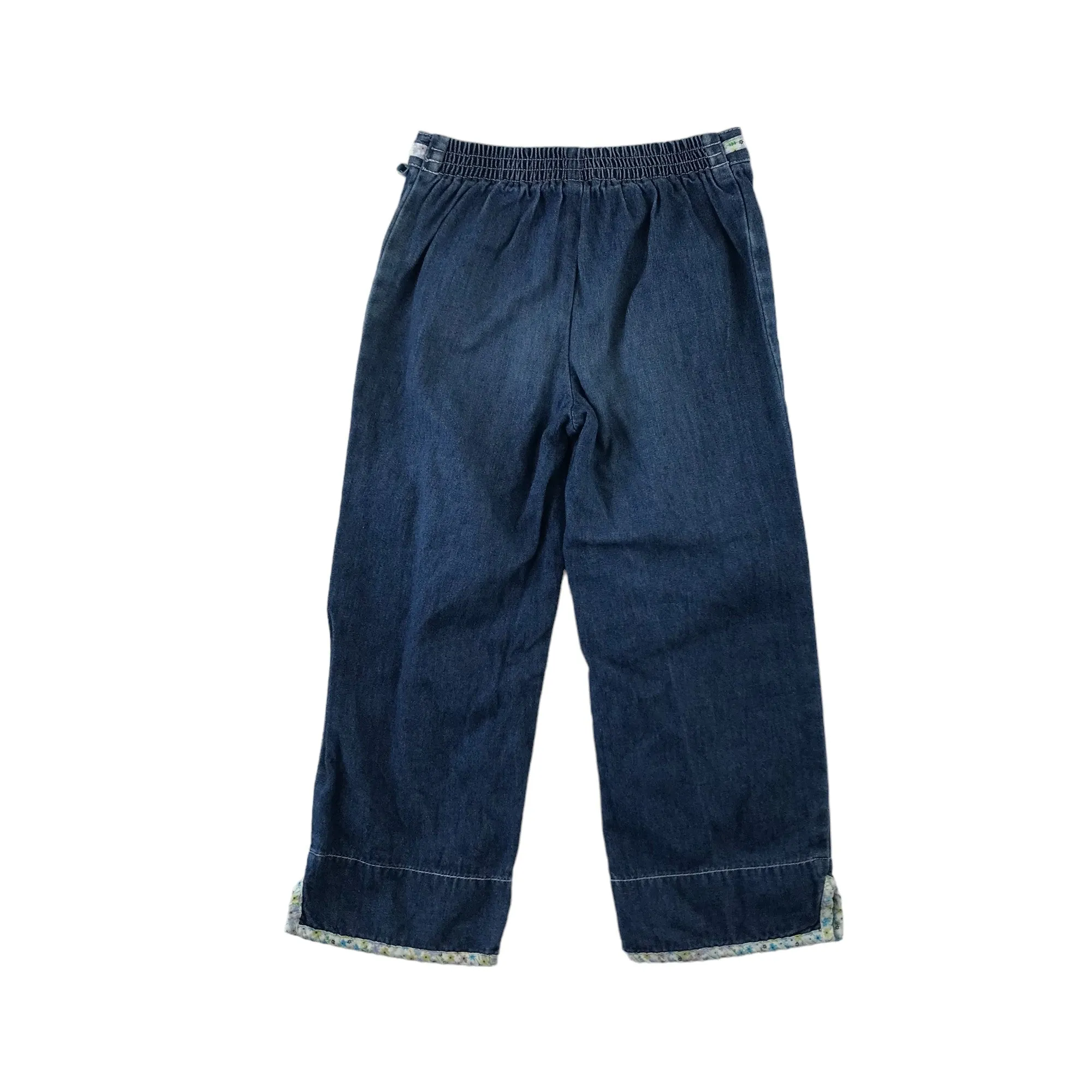 Gymboree jeans 6 years blue lightweight denim summery cotton trousers