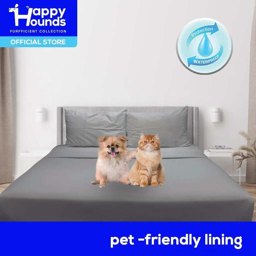 Happy Hounds 4-in-1 Furfficient Hydrophobic Sheets Set (Deep Sea Blue)