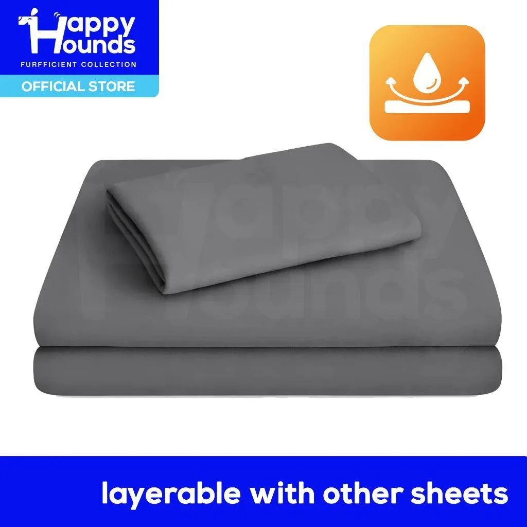 Happy Hounds 4-in-1 Furfficient Hydrophobic Sheets Set (Limestone Beige)