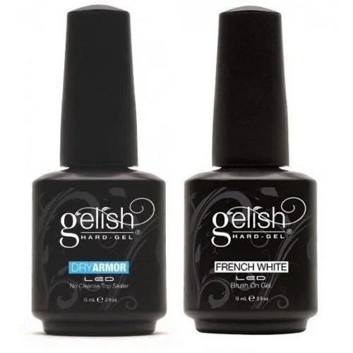 Harmony Gelish PhotoFinish Top Sealer   French White Brush On Gel