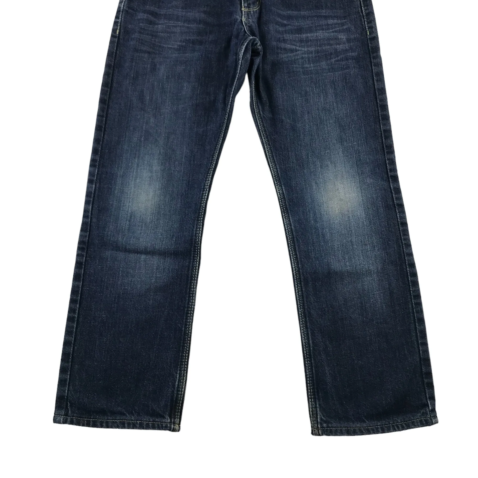 Here   There jeans 10-11 years dark blue straight leg cotton