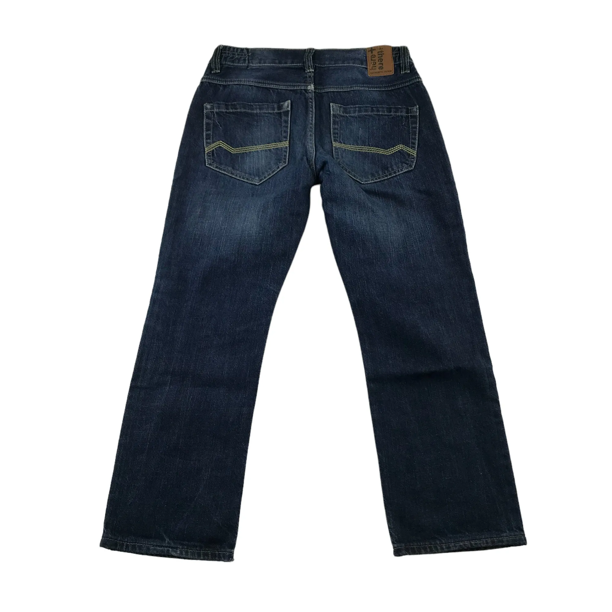 Here   There jeans 10-11 years dark blue straight leg cotton