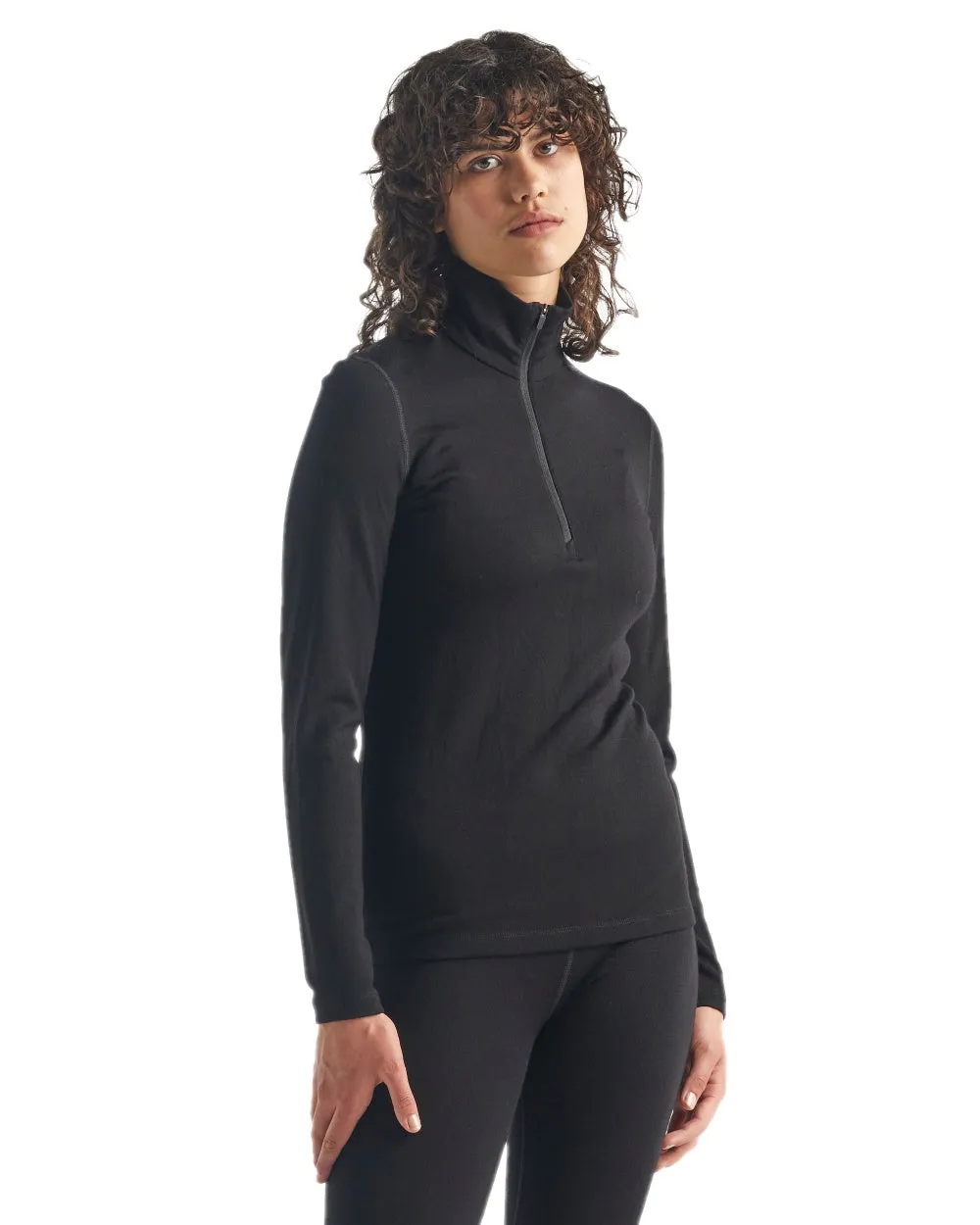 Icebreaker Womens Merino 260 Tech Half Zip Thermal Top