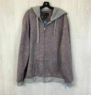 Jacket Fleece By Clothes Mentor In Purple, Size: Xxl