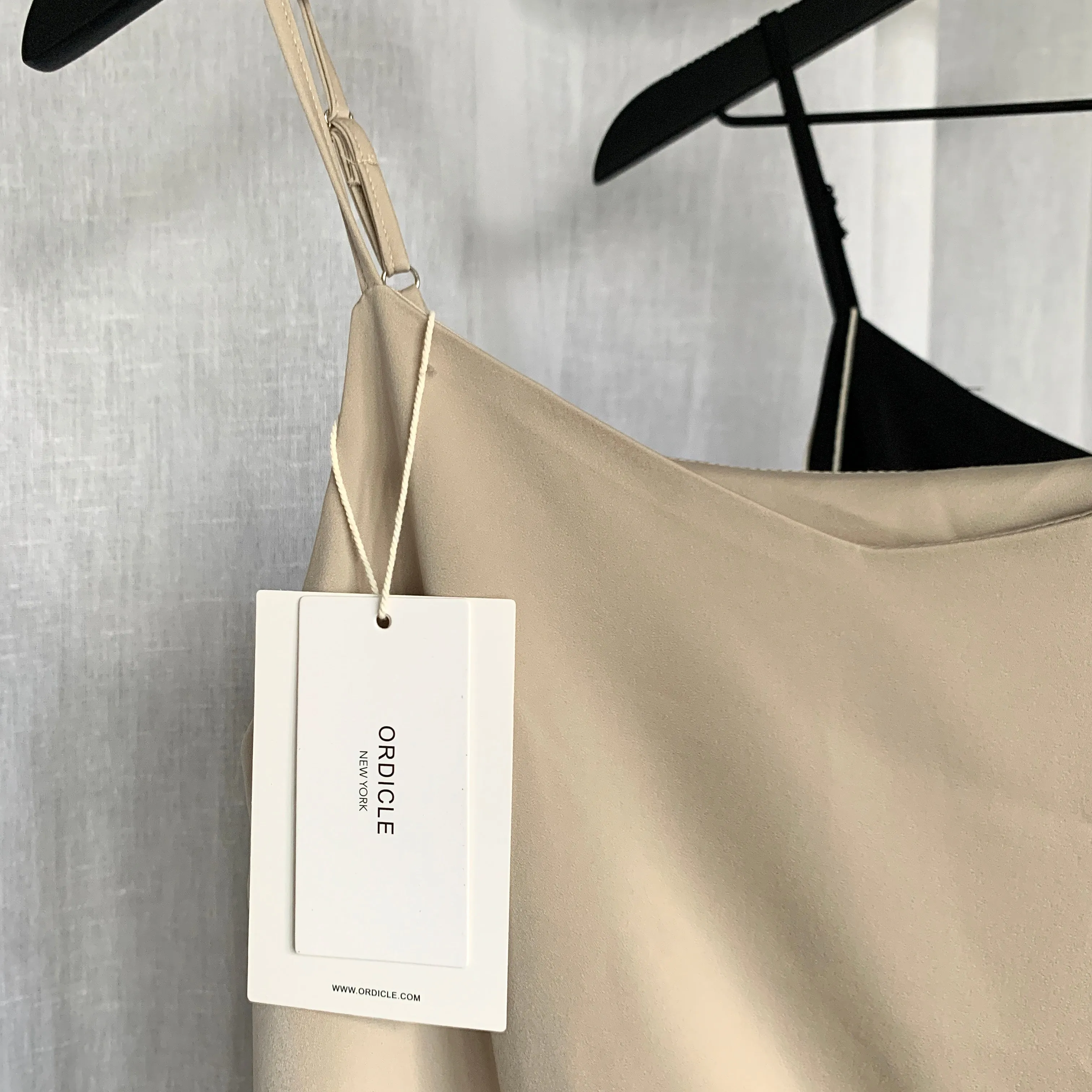 [Korean Style] Ambree Solid Color Slip Dress