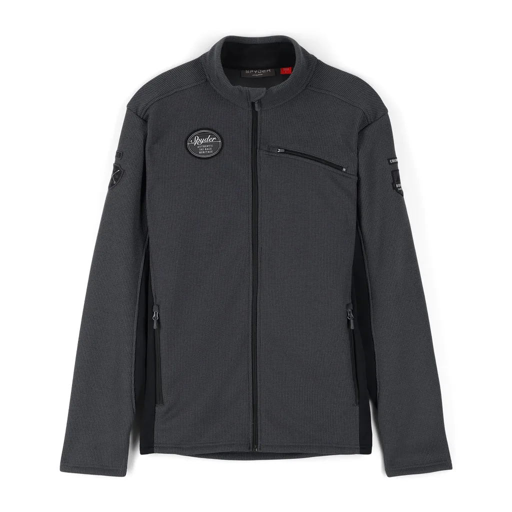 Mens Bandit Wengen Full Zip - Ebony (2022)