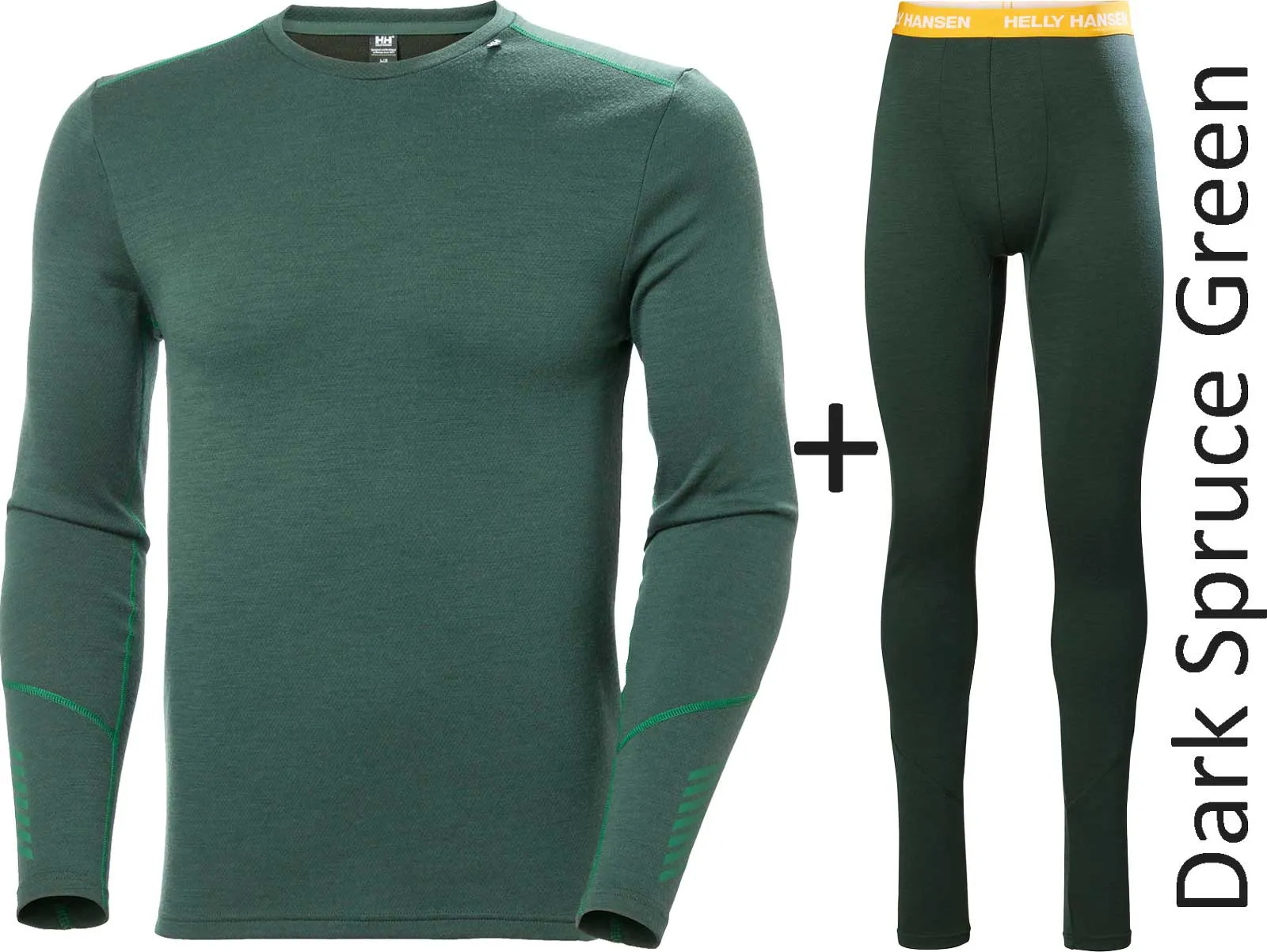 Men's Helly Hansen LIFA Merino Warmest Crew Neck Base Layer COMBO