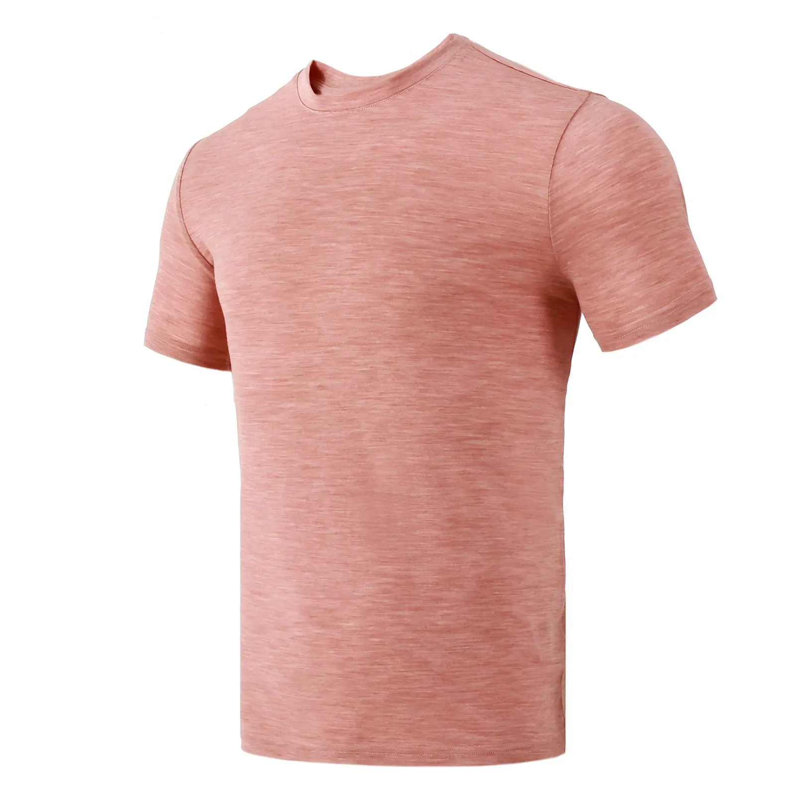 Men's Merino 160g Short Sleeve T-Shirt Light Pink