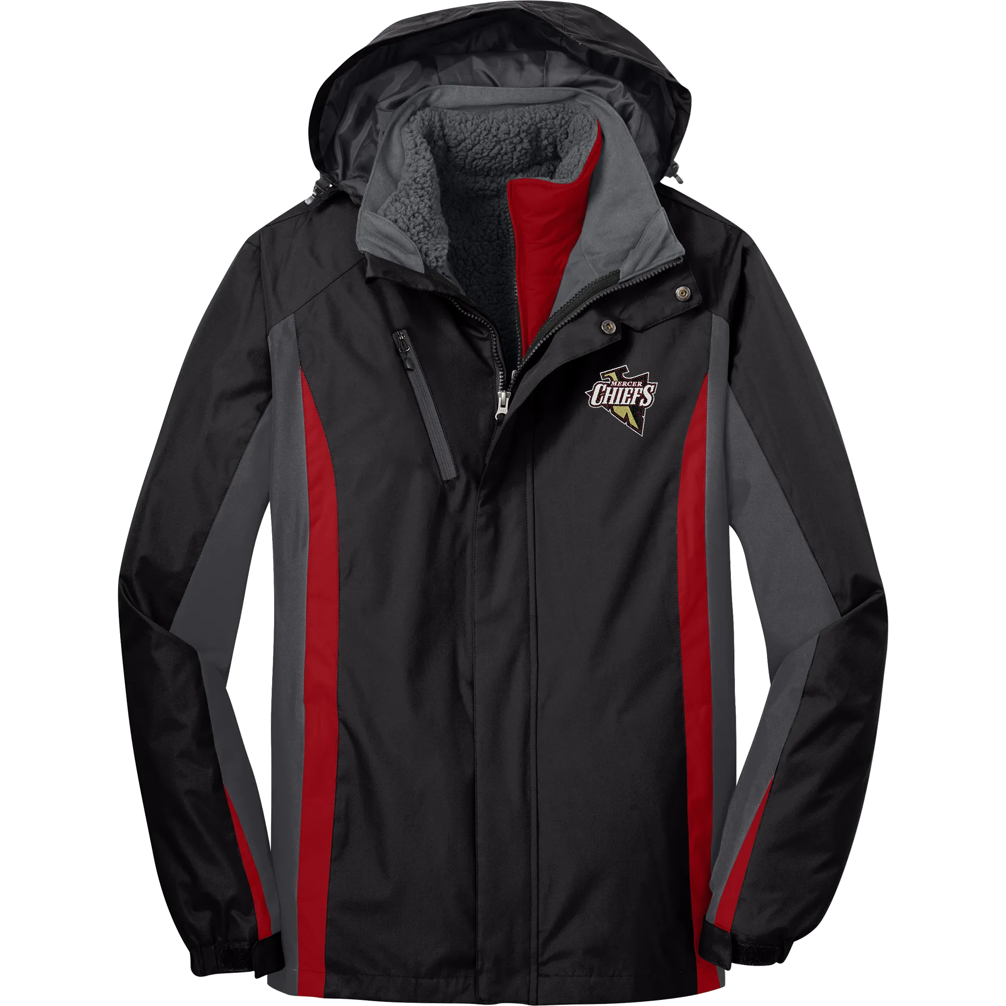 Mercer Chiefs Colorblock 3-in-1 Jacket