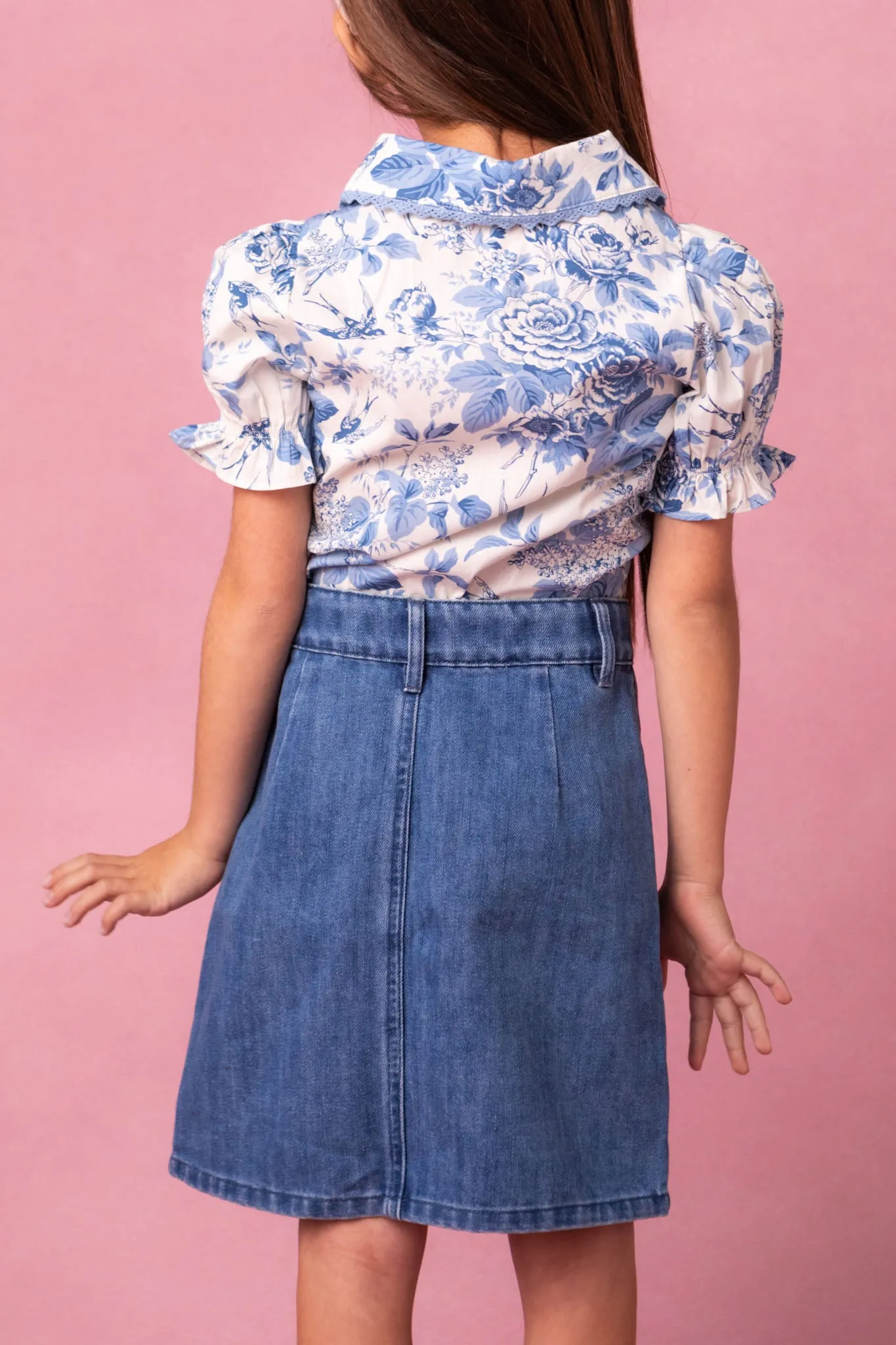 Mini Emma Denim Skirt - FINAL SALE