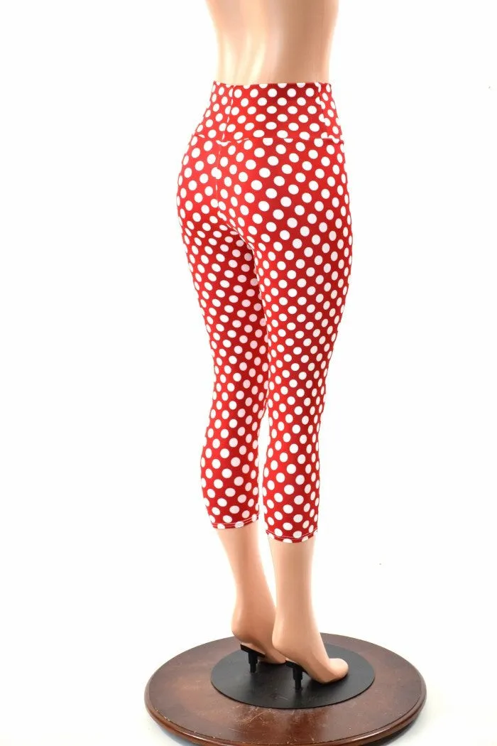 Minnie High Waist Capri Leggings