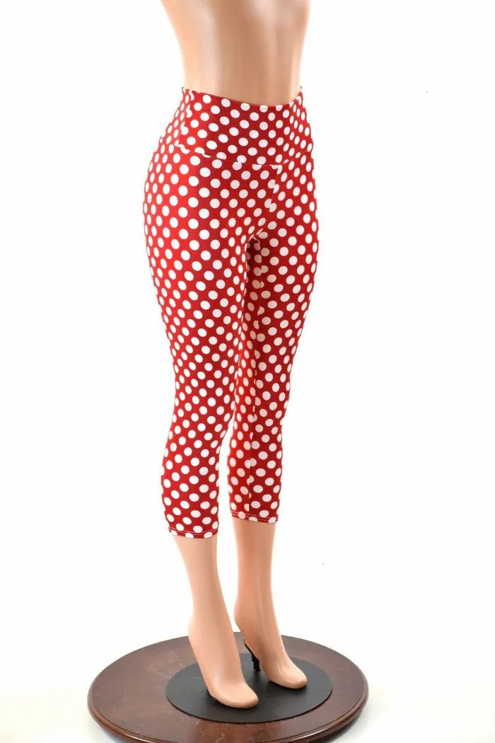 Minnie High Waist Capri Leggings