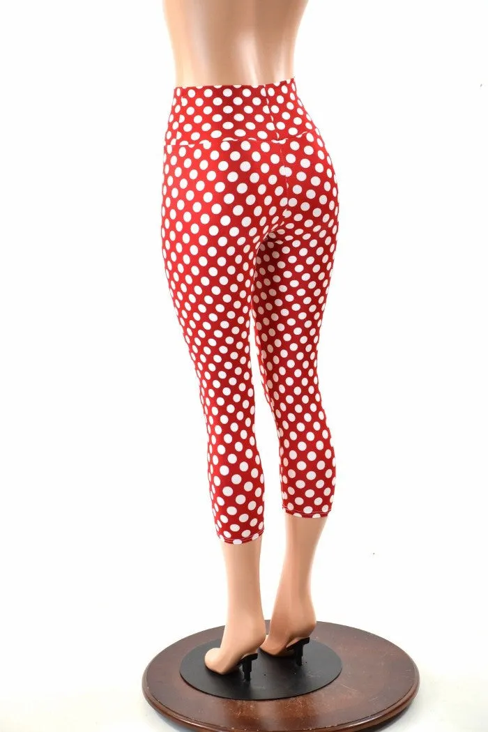 Minnie High Waist Capri Leggings