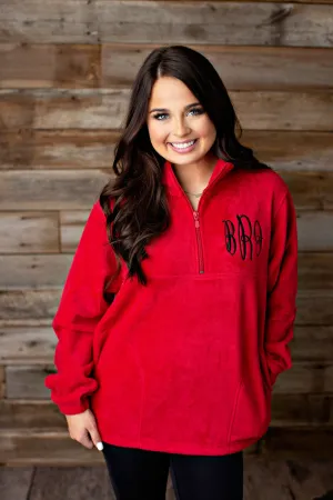 Monogrammed Fleece Quarterzip - 2020