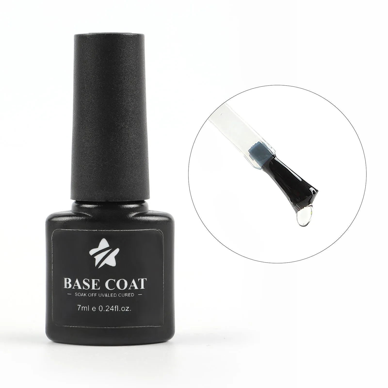 Nail Polish Base Coat 1PC 7ML For Nail Art Design Nail Salon Home DIY Use