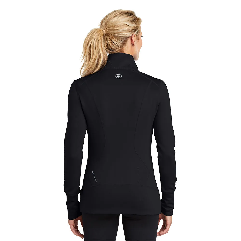 OGIO® Ladies Fulcrum Full-Zip - Black top