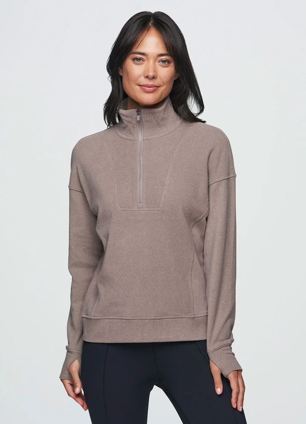 Oliver Plush 1/2 Zip Sweatshirt