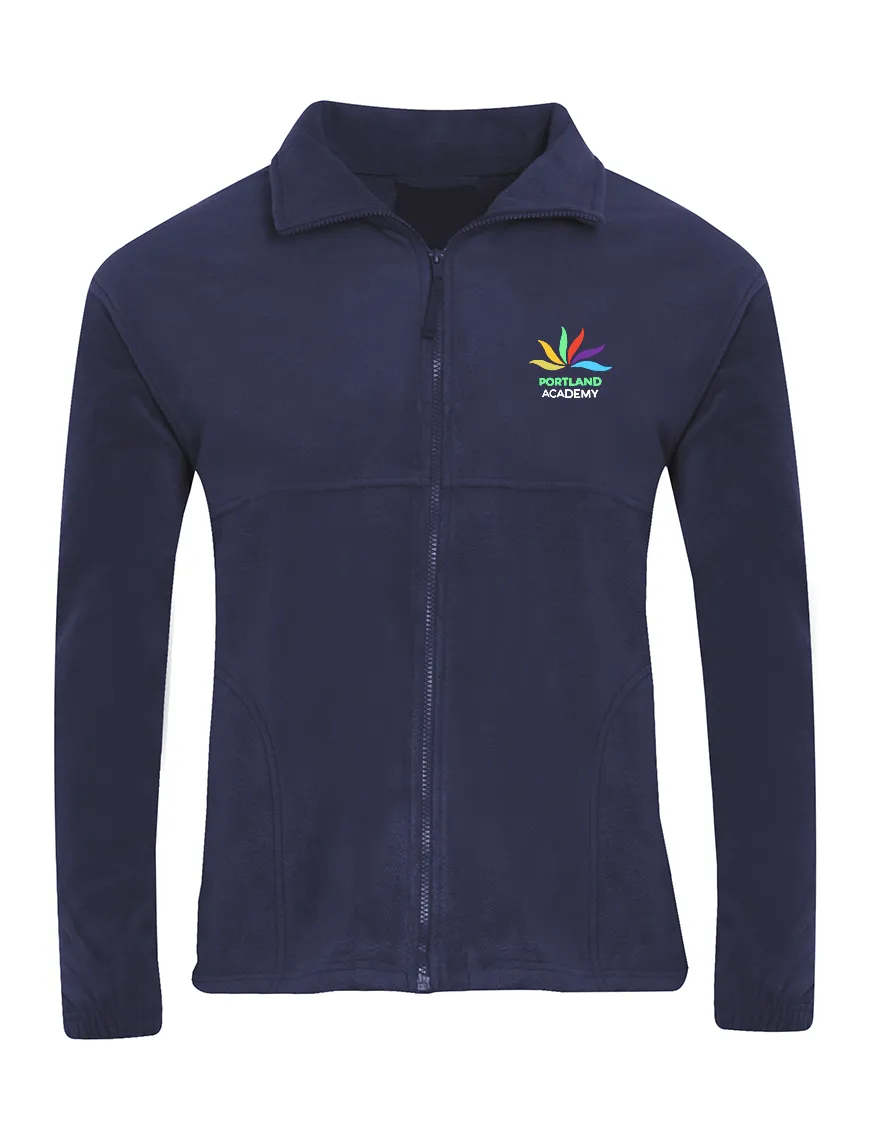 Portland Academy Navy Fleece Jacket