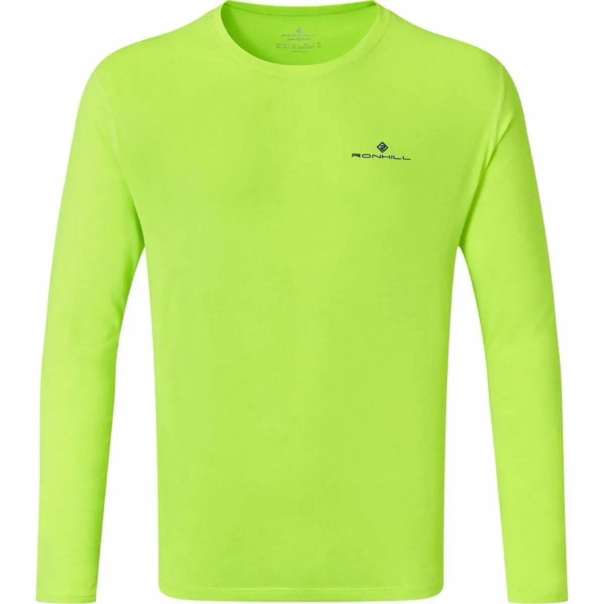 Ronhill Core Long Sleeve Mens Running Top - Yellow